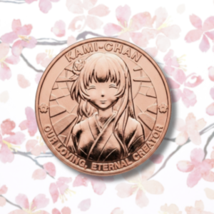 Kami-Chan Copper Coin | Mysidia Collection | 1 Troy oz Fine Copper Round
